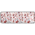 thumbnail image 5 of SKYSONIC 2'X6' Valentines Day Gnomes Runner Rug with Rubber Backing, Pink Hearts Balloon Non Slip Entryway Rug Runner Washable Soft Area Rug Carpet for Hallway Bedroom Kitchen Decor, 5 of 6