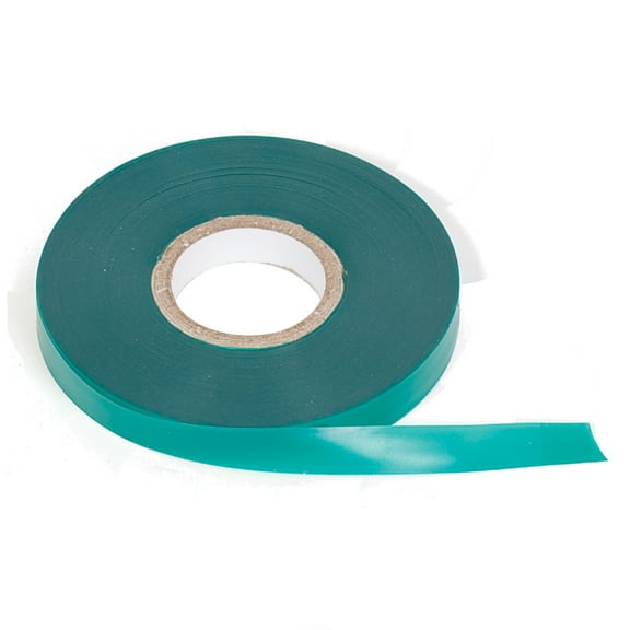 Panacea Plastic Tie Ribbon, Green , 150ft
