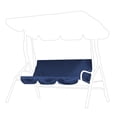 thumbnail image 3 of Housse de Chaise à Bascule en Taffetas Polyester Imperméable, Coussin de Remplacement pour Chaise à Bascule Robuste, pour 3 Sièges Housse de Coussin de Balançoire, 3 of 7