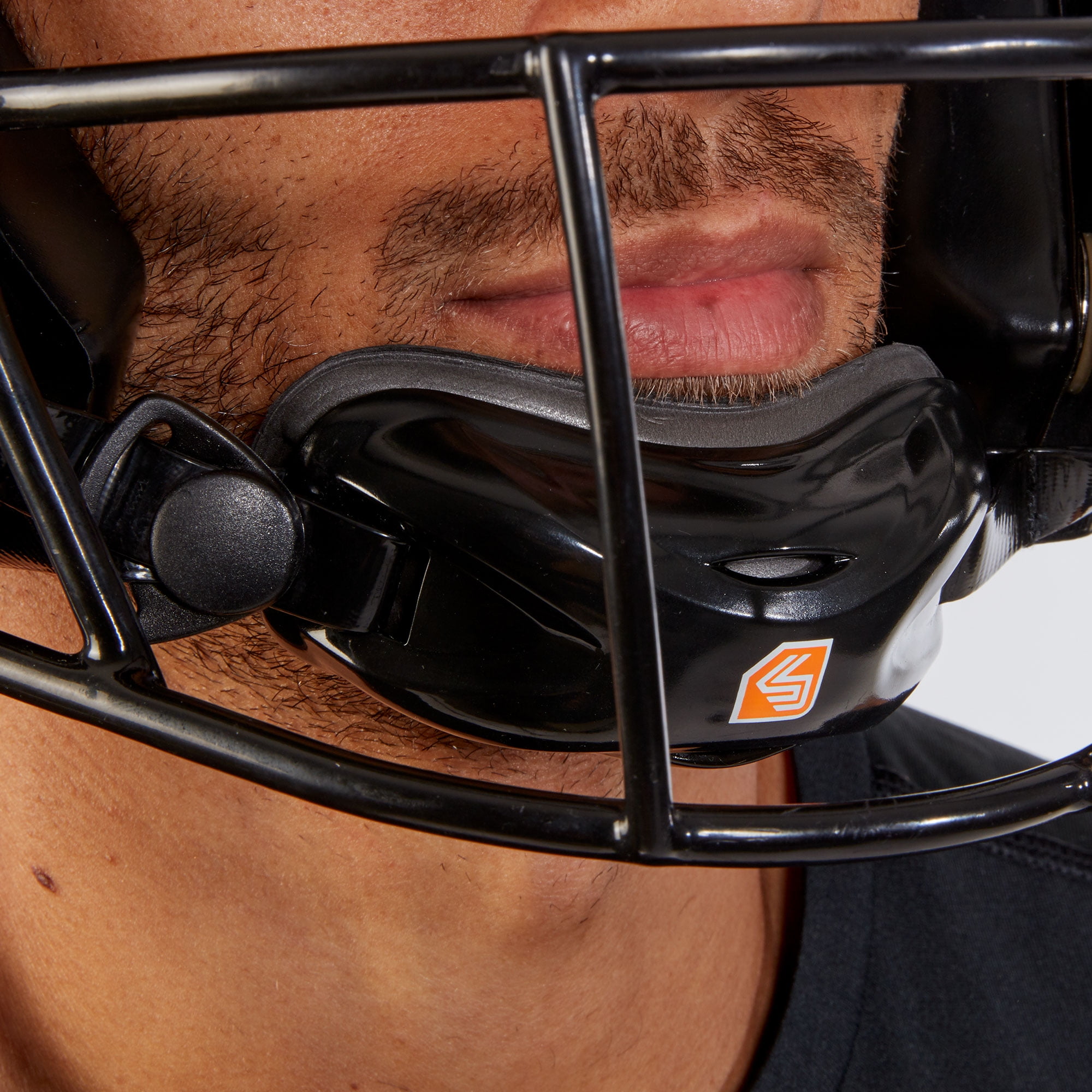Shock Doctor, Football Core Chin Strap, Adult, Black