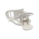 thumbnail image 5 of 2 pinzas de plástico para el cabello, pinzas para el cabello, pasadores para el cabello para mujeres, gris claro, 3.39''x1.89''x0.91'', 5 of 7