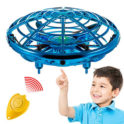 Details about   Smart UFO Drone Kids  Toys  LED Light USB Charging Fly Helicopter  Hand Control 