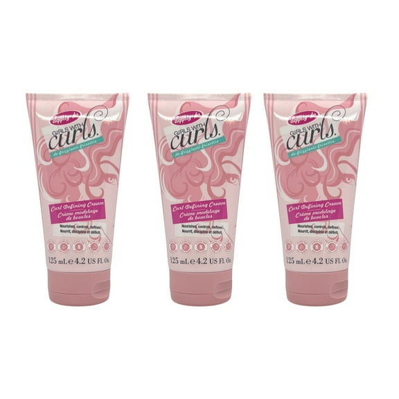 Dippity-do Girls with Curls Leave-In Curl Defining Cream 4.2 Oz (Pack of 3)