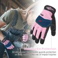 thumbnail image 4 of HANDLANDY Womens Work Gloves Mens Work Gloves Touch Screen Mechanic Working Gloves for Women Men, 4 of 7