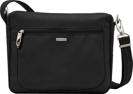 Anti-Theft Classic Small E/W Crossbody Bag-Black Anti-Theft Classic ...