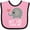 Pink and Black, variant on Inktastic My Tia Loves Me Grandchild Boys or Girls Baby Bib