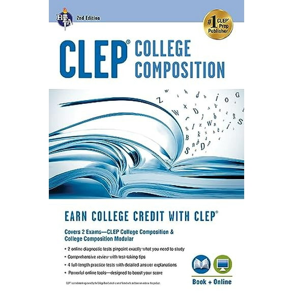 Pre-Owned Clep(r) College Composition 2nd Ed., Book   Online (Paperback) 0738611336 9780738611334