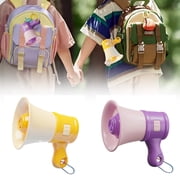 Portable Voice Amplifier with Recording, Mini Megaphone Speaker for Teachers, Tour Guides, Kids Events, Handheld Loudspeaker with Lanyard