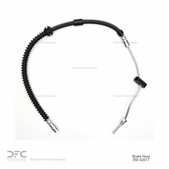 Front Left Dynamic Friction Company Brake Line Hose 350-02017 For 2011-2014 Porsche Cayenne, 2011-2017 Volkswagen Touareg