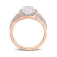 thumbnail image 4 of Everly Women's Opal 10k Rose Gold Ring, 4 of 7