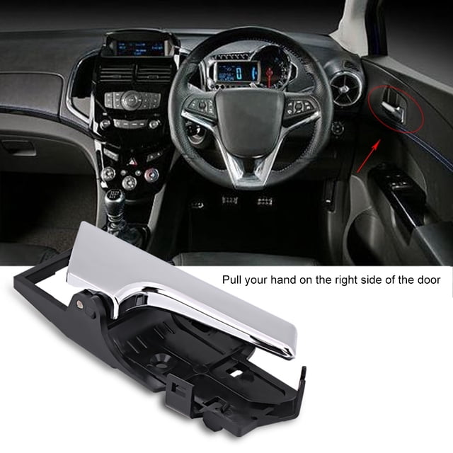 Manija de Puerta para Manija de Puerta de Coche Manija de Puerta de Coche Lado Derecho Izquierdo Interior Manija de Puerta Interior Para Aveo 5 96462709 96462710
