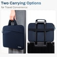 thumbnail image 4 of Aisboks 15.6-16 Inch Laptop Bag for Men&Women,Navy Blue Laptop Sleeve 14'' with Handle,Water-Resistant Shockproof Computer Case with HP, Dell, Acer MacBook Notebook, 4 of 8