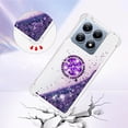thumbnail image 3 of Case for FOXDOCK Xiaomi Poco X5 Pro Glitter Zipper Wallet Case with Short Hand Strap, 3 of 4