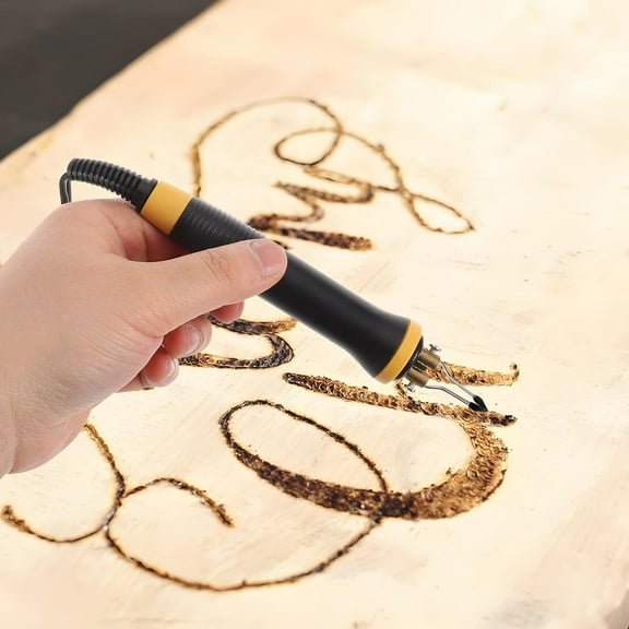 Raindrops Pyrography Art Pen Wood Burn Marker Heat Transfer Pen for Soldering and Crafting Wood Burn Engraver for Beginners and Experienced Artists