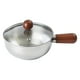 thumbnail image 2 of Cacerola profesional de acero inoxidable, olla para calentar leche, con tapa, para hervir, Plata, 2 of 9