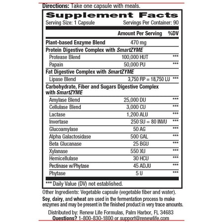 DigestMORE Ultra by Renew Life Inc. (90 Capsules)