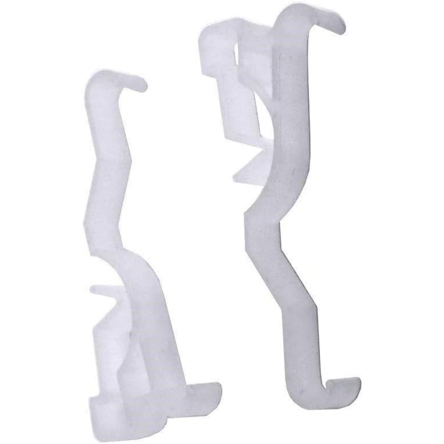 2.5 in Faux Wood Valance Clips 913 660, Set of 2