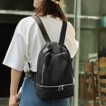 thumbnail image 3 of Mochila Ligera Nailon Diaria Unisex Color Sólido Con Juego Monedero, 3 of 6