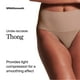 thumbnail image 2 of Tanga SPANX SpanxSuperSmooth Core Control No Show Cafe 1X, 2 of 6