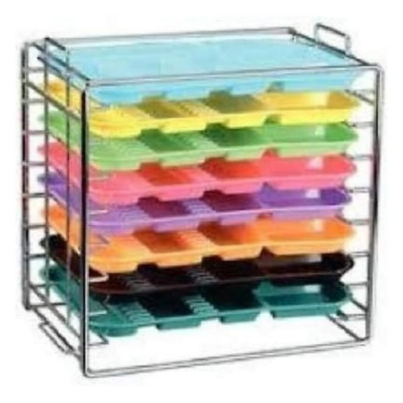 Tray Rack for Size B trays, Chrome