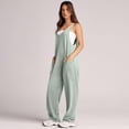 thumbnail image 5 of FLMEI Womens Jumpsuits Casual Summer Onesie Rompers Sleeveless Loose Baggy Overalls Jumpers Adjustable Shoulder Strap Summer Clothes S-XXL, 5 of 8