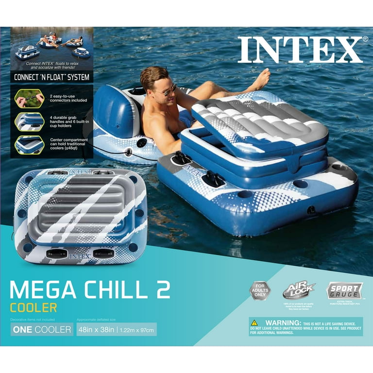 Swimming Pool Intex Mega Chill Floating Cooler Intex Mega Chill