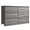 Gray, variant on CHITOOMA Wood Dressers for Bedroom 6 Drawer, 47.2" Adult Horizontal Dresser with Large Drawer, Storage Cabinet Chest of Drawer for Living Room, Hallway, Black