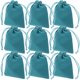 thumbnail image 1 of unbranded 12Ud Bolsas De Joyería Con Cordón Azul Para Almacenamiento Y Regalos Festivos Prácticos, 1 of 7
