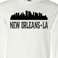 thumbnail image 4 of Inktastic New Orleans Louisiana Skyline Long Sleeve T-Shirt, 4 of 5