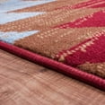 thumbnail image 3 of Infinity Home 84807 8 ft. 2 in. x 9 ft. 10 in. Miami Alamo Southwestern Area Rug - Red, 3 of 4