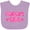 Lavender, variant on Inktastic Pawpaw's Girl Girls Baby Bib