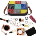 thumbnail image 6 of Bandana Paisley Patchwork Pattern Vintage Crossbody Bag for Women Medium Leather Hobo Bags Shoulder Bag Classic City Leather Satchels, 6 of 8
