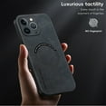 thumbnail image 3 of Allytechgroup Magnetic Phone Case for iPhone 14 Pro Max, PU Leather Compatible with Magsafe Military-Grade Drop Protection iPhone 14 Pro Max Case Phone Bumper Case 2024, Black, 3 of 9
