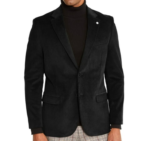Nautica Men's Modern-Fit Active Stretch Corduroy Sport Coat Blue