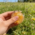 thumbnail image 4 of Oioii Cute Dumpling Ball Dough Ball Stuffed Bun Sensory Toy, Soft and Elastic Decompression Dough for Adults, Comfortable Squeeze Toy for Relieving Work Pressure and Daily Relaxation,Orange, 4 of 5