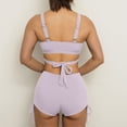 thumbnail image 4 of Traje de baño para mujer, moda, cómodo, color sólido, bikini, traje de baño de color liso para mujer, conjuntos de bikinis, trajes de baño para mujer, 4 of 5