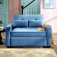 thumbnail image 4 of Clearance! Orisfur. 48" Convertible Sleeper Sofa Bed, Multi-Functional Adjustable Single Bed Chair with USB Port and 2 Pillows for Small Space, 4 of 9
