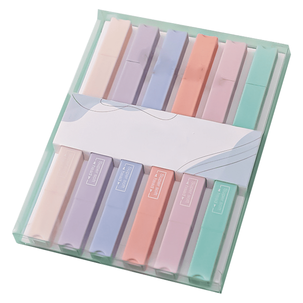  Bible Highlighters 8 Colors Aesthetic Highlighters Pens No  Bleed Pastel Gel Pastel Highlighter Markers with Soft Chisel Tip for Bible  Study, Planner Notes, School Office Home Supplies (8) : Office Products