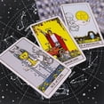 thumbnail image 1 of Mantel especial para tarot, mantel suave flocado, mantel para cartas de adivinación, 1 of 9