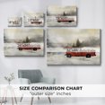thumbnail image 5 of Red Barn Winter- Gallery Wrapped Canvas, 5 of 9