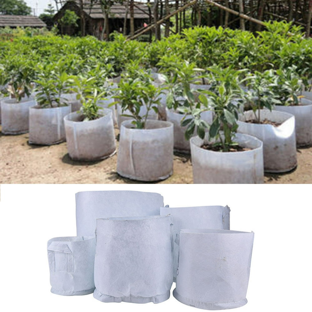 Cheers.US Round Fabric Pots Smart Root Pouch Pot Felt Grow Bag