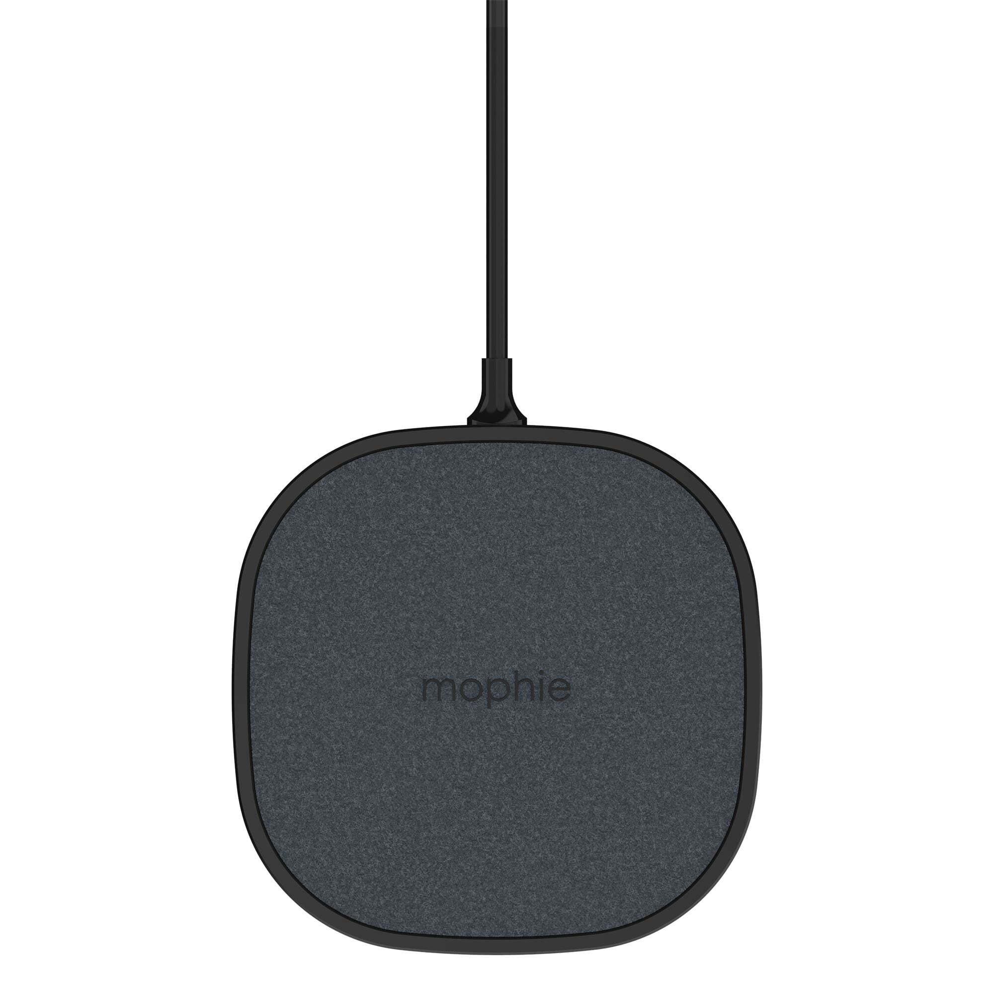 mophie Wireless Charging Pad 15W Wireless Charger with AC power adapter included -  Compatible with iPhone, Samsung Galaxy, Note, Pixel Devices - Black