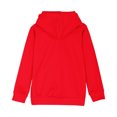 thumbnail image 6 of Zwiiyzr Teens Kids Unisex Oversized Hoodies Sweatshirt Solid Color Long Sleeve Pullover Tops 4-14 Years for Girls and Boys Red, 6 of 6