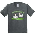 thumbnail image 3 of Inktastic Hey, Guess What? Chicken Butt Youth T-Shirt, 3 of 5