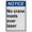 Warning Sign 4, variant on Industrial Caution Sign Crane Sign (Caution no crane loads over laser) 8 in" x 12 in" UV Resistant Indoor Outdoor Workplace Industrial Caution Warning Sign