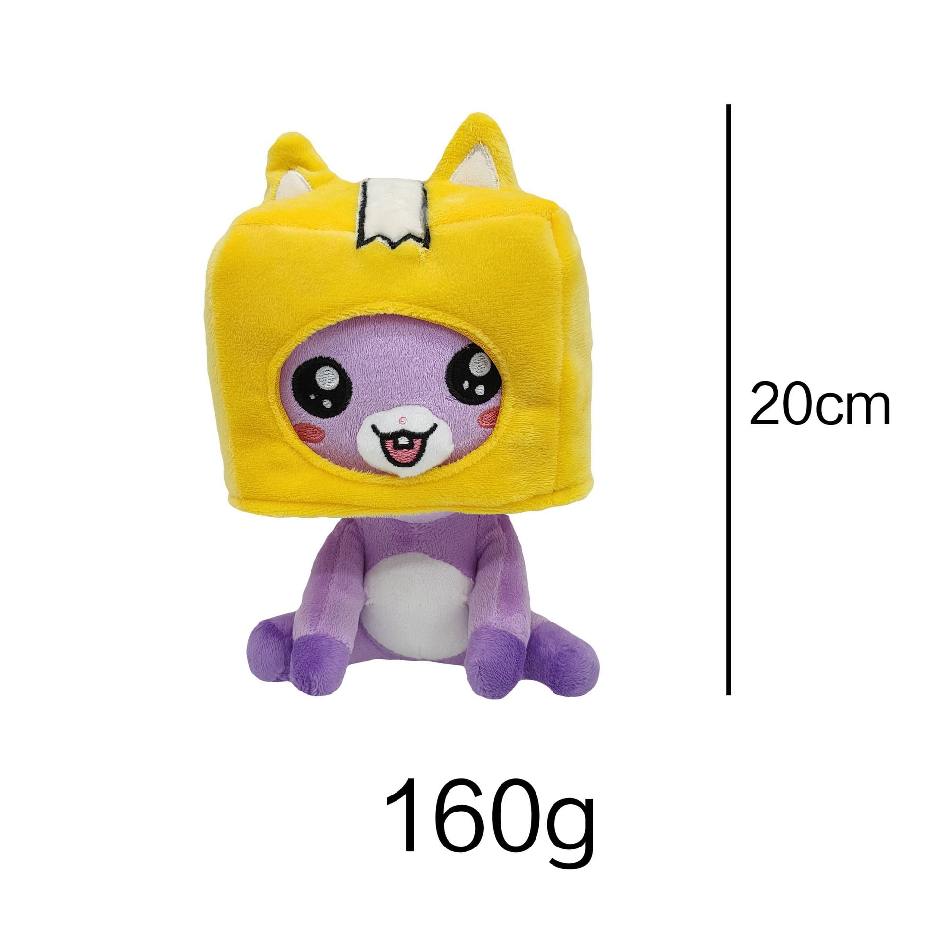 LankyBox Boxy and Foxy Plush Anime Lanky Toys Soft Stuffed Plushies Cute Robot Boxy Doll