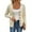 Beige, variant on Cardigans for Women Plus Size Long Sleeve Button Down Sweaters Open Front Knit Cardigan Outerwear Coats