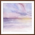 thumbnail image 2 of Art.com Pale Sunset I Art Print by Grace Popp, Brown Frame Wall Art, 29" x 29", 2 of 5