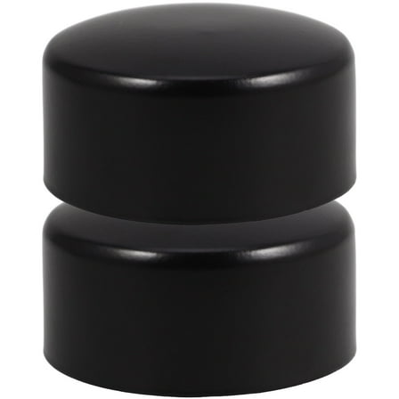 Masteelf 2pcs Stainless Steel Handrail End Caps Round Covers for Stair Railings Column and Chain Link Fence Posts