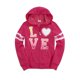 thumbnail image 1 of Justice Girls Tie Dye Sports Sudadera con capucha, rosa, 18 Justice Sudadera, 1 of 2